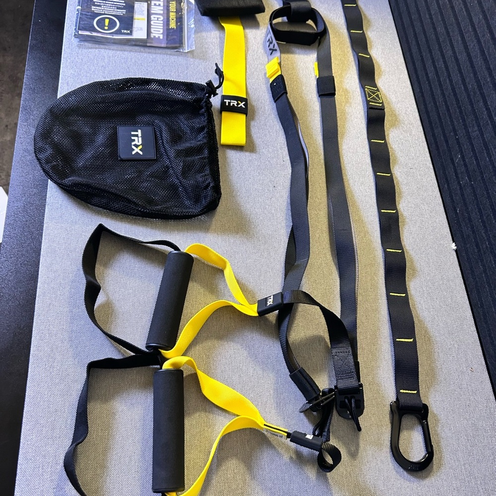 TRX go Suspension Trainer Workout Straps in Yellow & Black